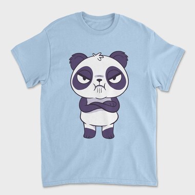 Angy Panda, Unisex Men's T-Shirt