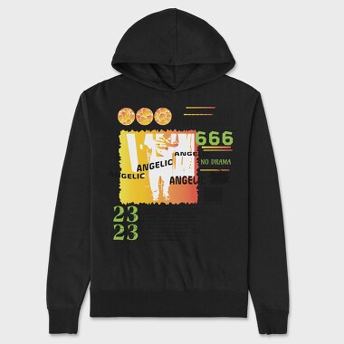 Angelic 1, Unisex Men's Hoodie