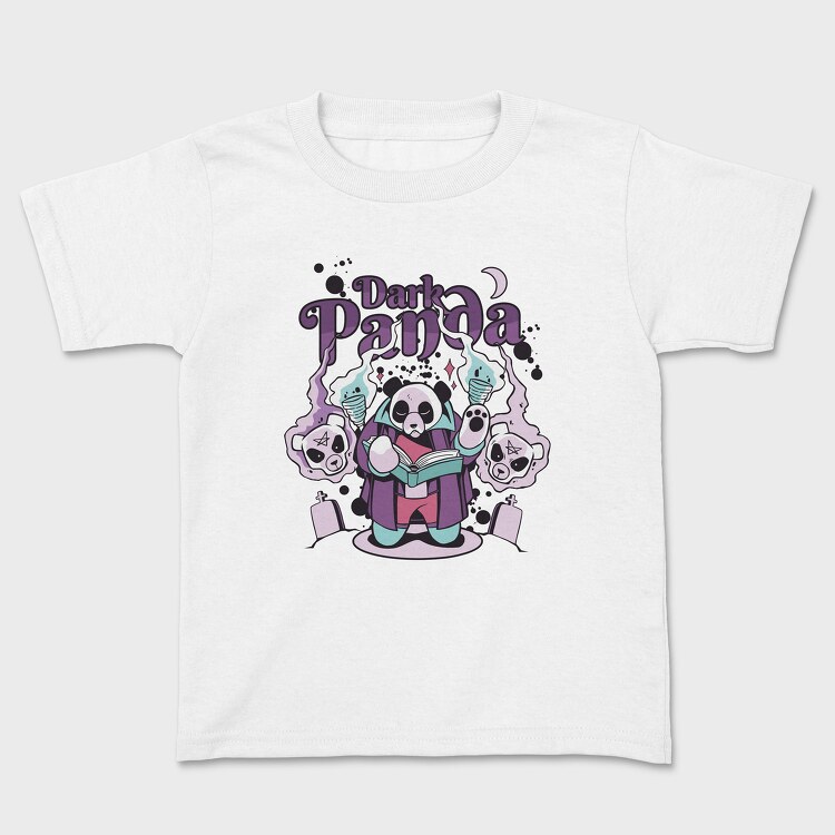 Dark Panda, Kids' T-Shirt