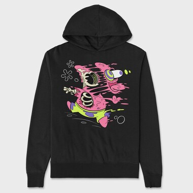 Crazy Patrick Star, Унисекс Мъжко Суичър