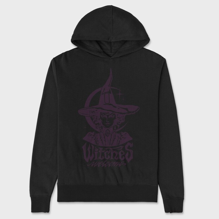 Witches Welcome, Unisex Men's Hoodie