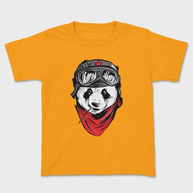 Googles Panda, Kids' T-Shirt