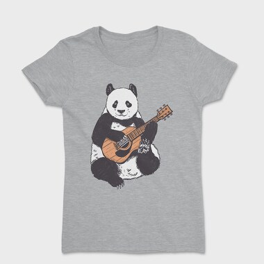 Guitar Panda, Women's T-Shirt