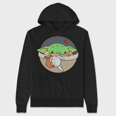 Baby Yoda 21, Unisex Men's Hoodie