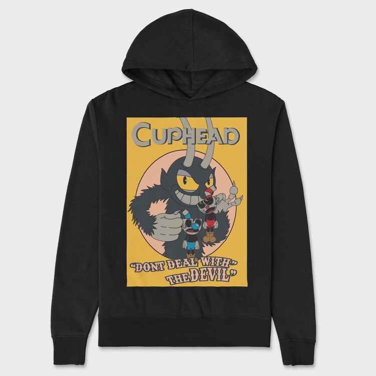 Cuphead 8, Унисекс Мъжко Суичър