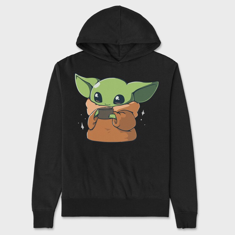 Baby Yoda 8, Unisex Men's Hoodie