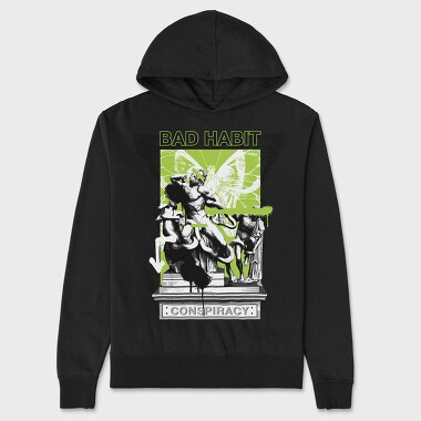 Bad Habbit 1, Unisex Men's Hoodie