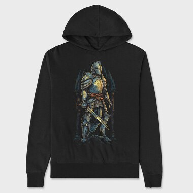 Knight 1, Unisex Men's Hoodie