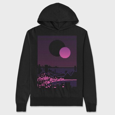 Abstract Retro, Unisex Men's Hoodie
