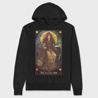 Tarot Card the Magician, Unisex Men's Hoodie