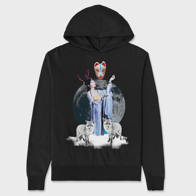 Tote Japan Kitsune, Унисекс Мъжко Суичър