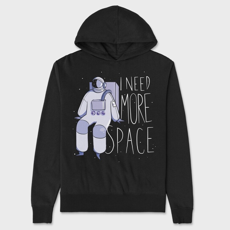 Astronaut I Need More Space, Unisex Men's Hoodie