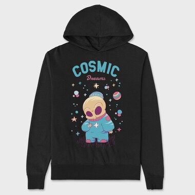 Cosmic Dreams, Unisex Men's Hoodie