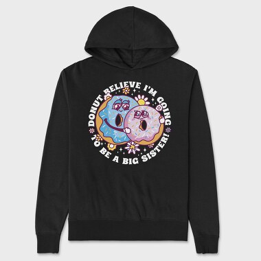 Donut Sisters, Unisex Men's Hoodie
