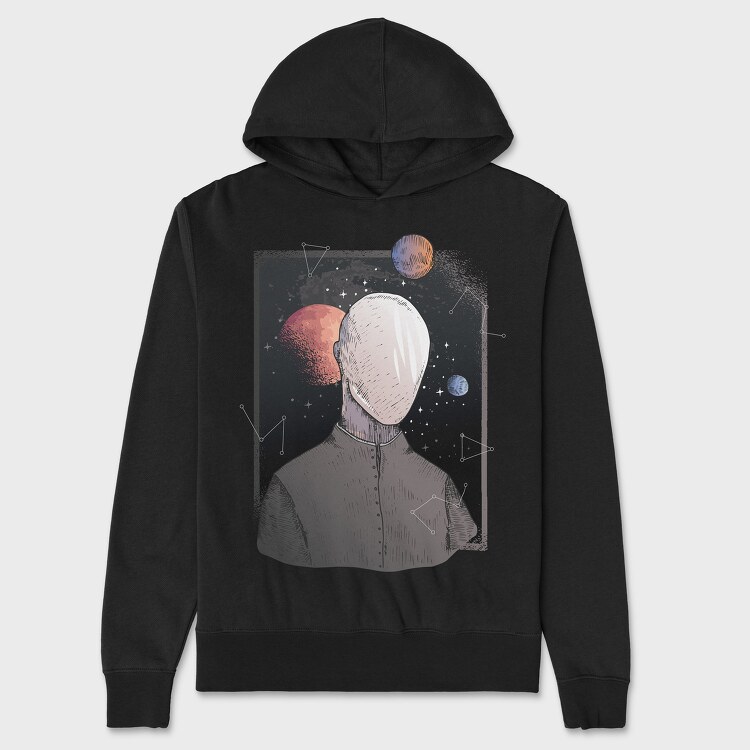 Galaxy Future, Unisex Men's Hoodie