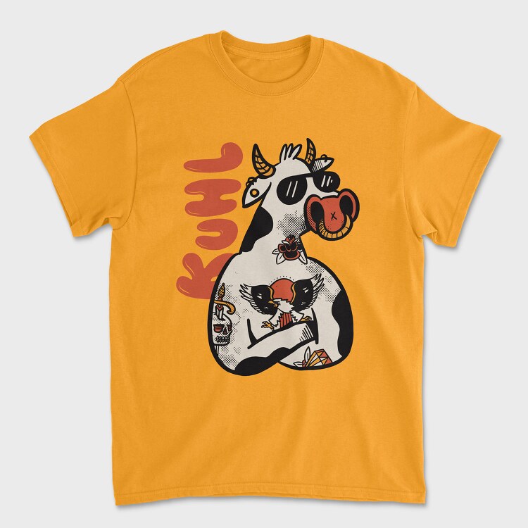 Cool Cow, Unisex Men's T-Shirt