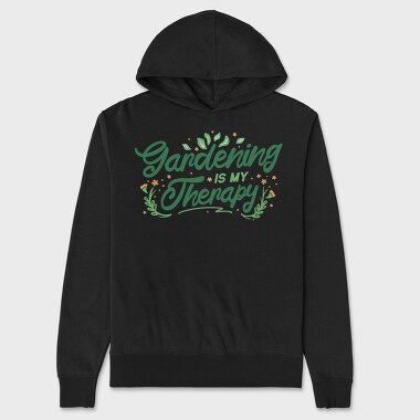 Gardening Therapy, Unisex Men's Hoodie