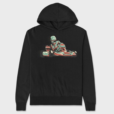 Fast Moving Kart, Unisex Men's Hoodie