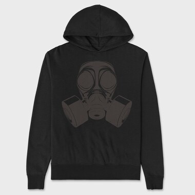 Gas Mask, Unisex Men's Hoodie