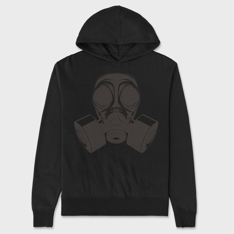 Gas Mask, Unisex Men's Hoodie