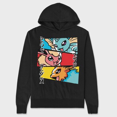 Pokemon 2, Unisex Men's Hoodie