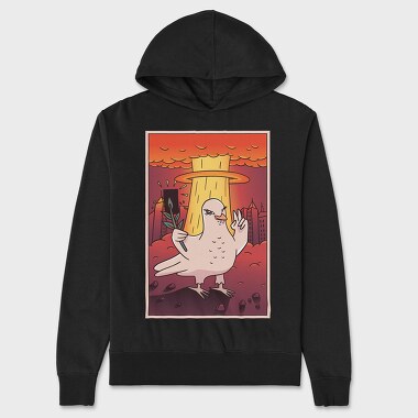 Atomic Dove, Unisex Men's Hoodie