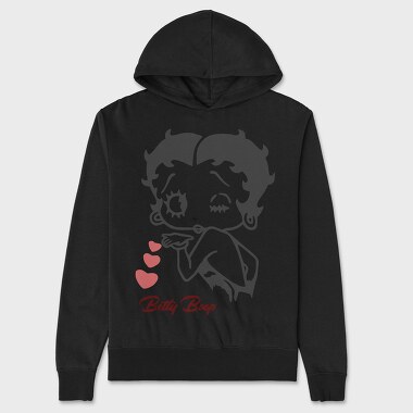 Betty Boop 66, Unisex Men's Hoodie