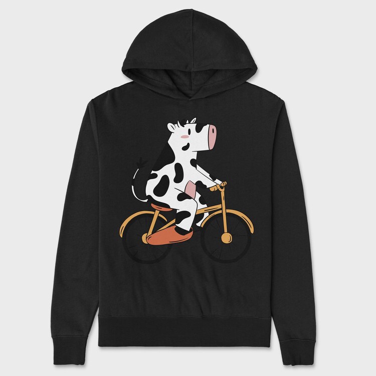 Cow Bike, Унисекс Мъжко Суичър