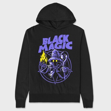 Black Magic, Unisex Men's Hoodie
