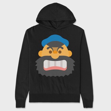 Popeye 22, Unisex Men's Hoodie