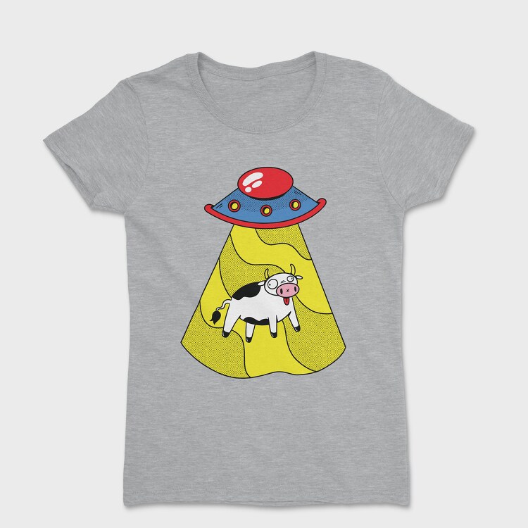 Alien Cow, Women's T-Shirt