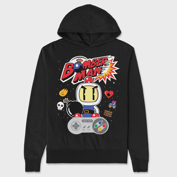 Bomberman, Унисекс Мъжко Суичър