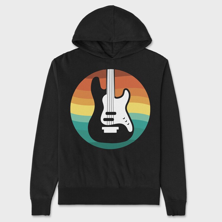 Guitar Retro, Унисекс Мъжко Суичър