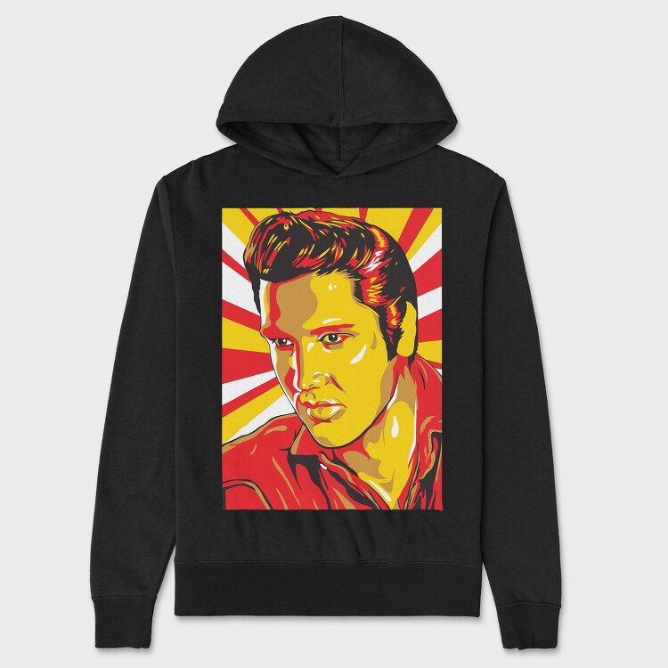 Elvis Presley, Унисекс Мъжко Суичър