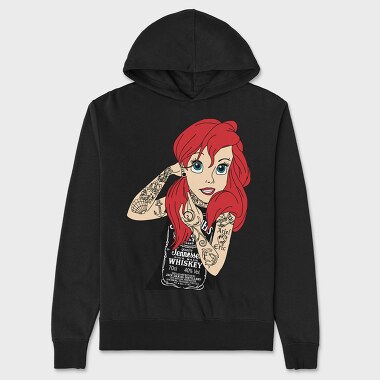 Princess Rockstar 3, Unisex Men's Hoodie