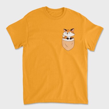 Pocket Fox, Унисекс Мъжка Тениска