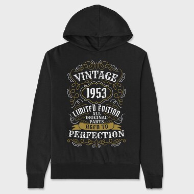 Vintage Label, Unisex Men's Hoodie