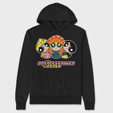 The Powerpuff Girls Aurora Merida, Унисекс Мъжко Суичър