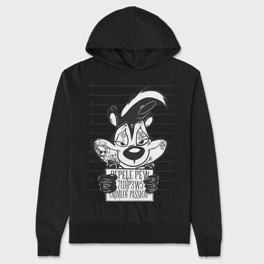 Prisoner Pep Le Pew, Unisex Men's Hoodie