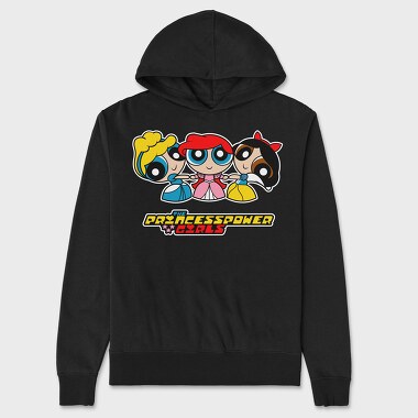The Powerpuff Girls Cenicienta Ariel, Unisex Men's Hoodie