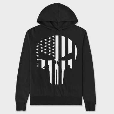 The Punisher 10, Unisex Men's Hoodie