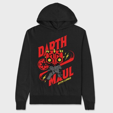 Unisex Men's Hoodie, Funko Darth Maul