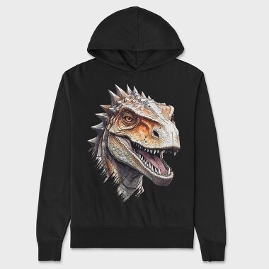 Dinosaur Hea, Unisex Men's Hoodie
