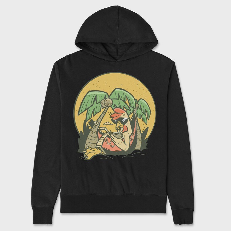 Chicken Relax, Unisex Men's Hoodie