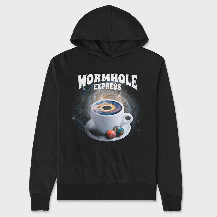 Wormhole Express, Unisex Men's Hoodie