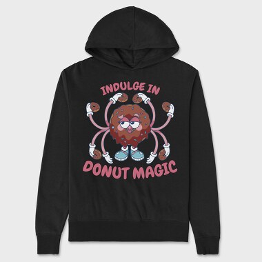 Indulge in Donut Magic, Unisex Men's Hoodie