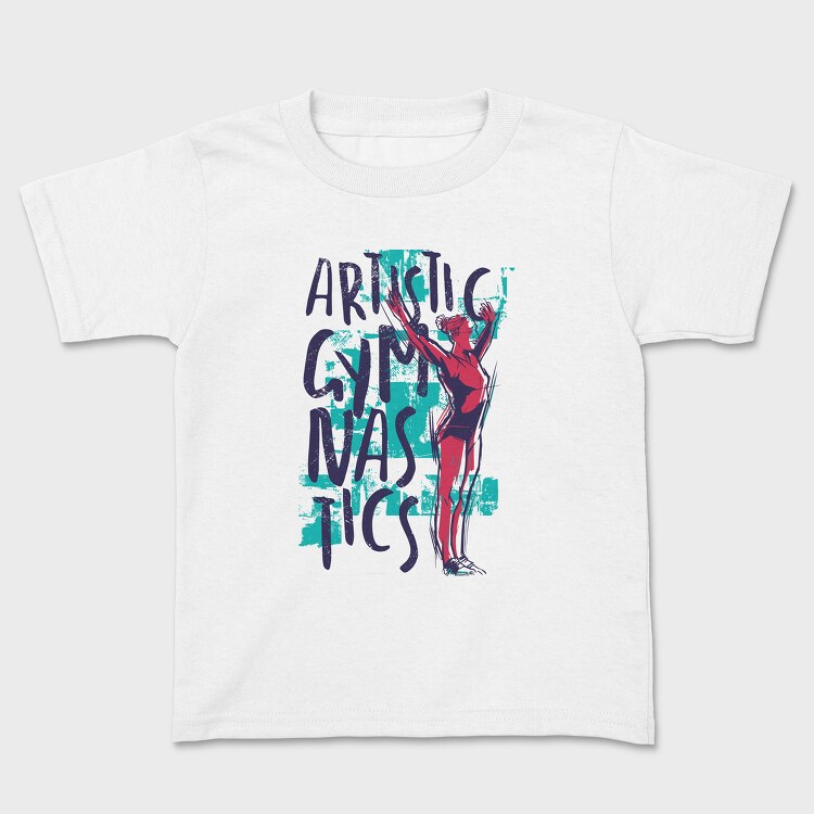 Artistic Gym, Kids' T-Shirt