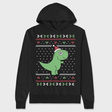 Trex Ugly Sweater, Unisex Men's Hoodie