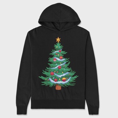 Christmas Tree Classic, Unisex Men's Hoodie