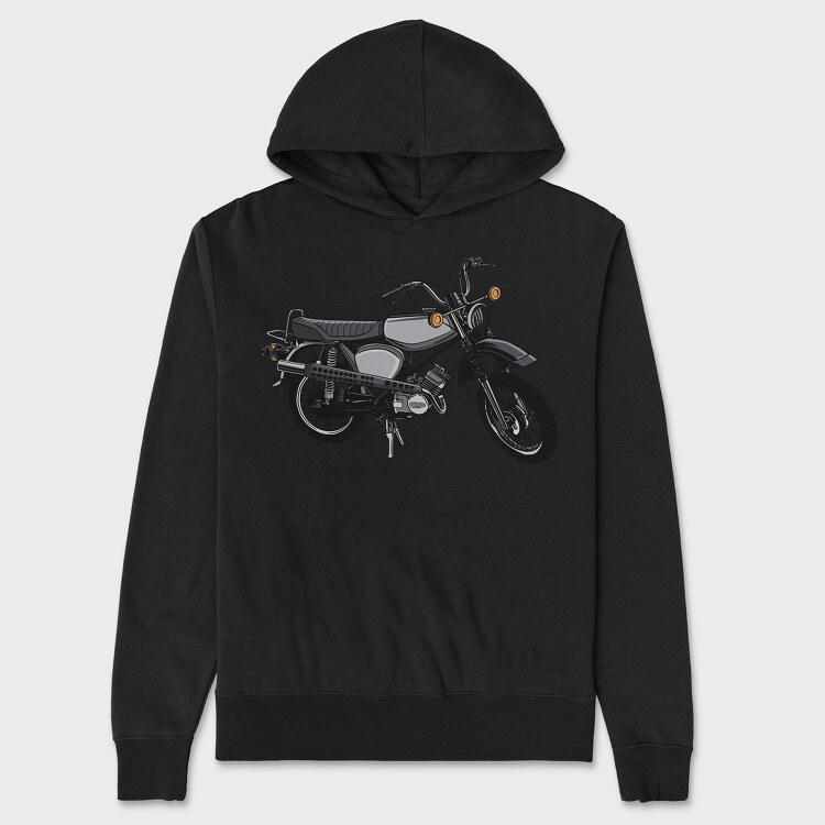 Bike, Unisex Men's Hoodie